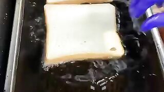 Fried Bread Sandwich Brulee