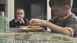 Charlie bit my finger - The Accident