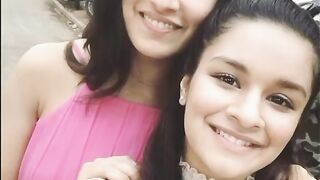 Jannat zubair and Avneet kaur with famous bollywood actress
