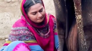 VILLAGE LIFE - LINE IN VILLAGE