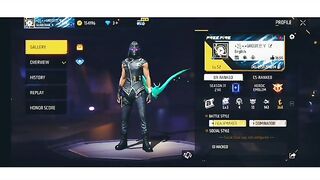 My free fire account
