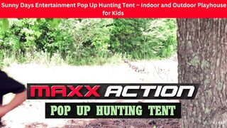 Sunny Days Entertainment Pop Up Hunting Tent – Indoor and Outdoor Playhouse for Kids