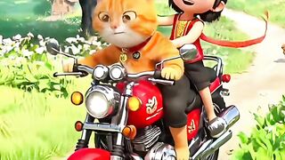 Kucing orange dan si anak nakal