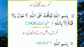 Ghar Se Bahir Nikalnay Ki Dua || گھر سے نکلتے وقت کی دعا