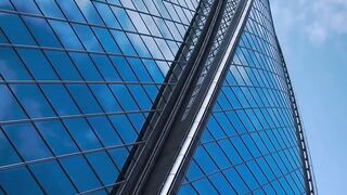 The Lakhta Center skyscraper - view from the 86th floor