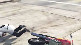 VIRAL VIDEO OF HONDA 125 ACCEDEINT IN GTA 5