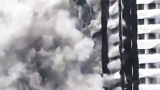 32-Story Tower Blown to Dust in Seconds!