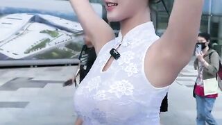 Beautiful girl dancing video