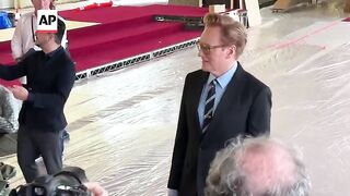 'What a weird ceremony'- Oscars host Conan O'Brien rolls out red carpet in LA.
