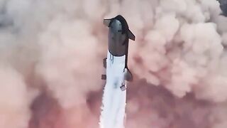 Video peluncuran Spacex Starship