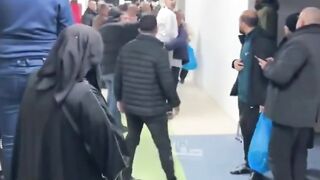 The dean of Gaza prisoners, Diaa al-Agha, meets his mother
