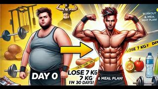 DAY 0 __ 7 KG WEIGHT LOSS IN 30 DAYS __ WORKOUT AND MEAL PLAN __ WEIGHTLOSS TRANSFORMATION