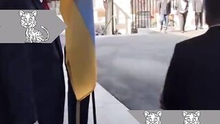 Video from Zelinskys visit the Whitehouse today