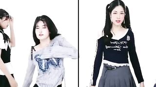 two "cute girl dancing" 2