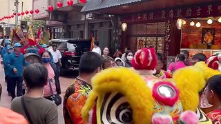 kegiatan dupa tahunan di Kuil Mazu Baishatun, Kota Tongxiao, Kabupaten Miaoli