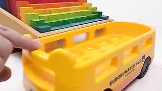 marble Run Race ASMR #69 Wooden Wave Course Colorful Marbles #marblerun #marblerunrace #asmr