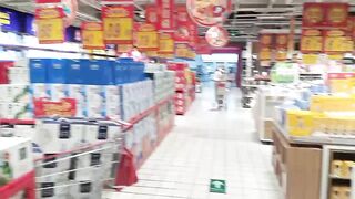 Visit to Rt mart in Tanghshan china