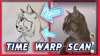 Drawing Pets Using The Time Warp Filter! ????????