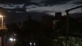Aesthetic sky video
