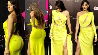 Nora Fatehi & Kajol's stunning look on sets of a reality show #shorts #norafatehi #kajol