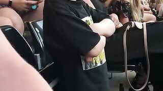 5 year old Bobby Ray a Little Mix concert Swansea