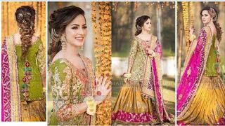 Mehndi dress|mehndi dress designs