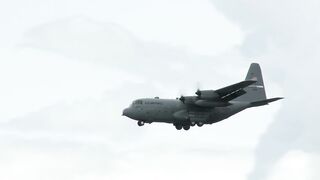 C-130 Hercules Landing