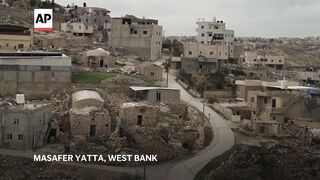 Palestinians cheer the Oscar win of documentary 'No Other Land'.
