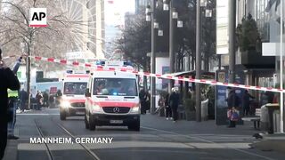 Driver rams car into crowd in Germany, leaving 2 dead and others injured.