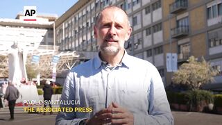 Pope appears to be overcoming a setback in his recovery from pneumonia.