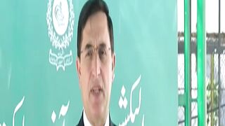 Barrister Gohar Ali  Khan Makes Media Talk Outside the Election Commission
