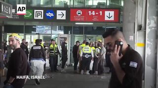Israeli police say one killed and 4 others injured in stabbing attack in Haifa.