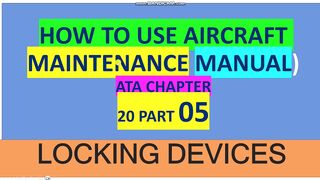 Aircraft Locking Devices