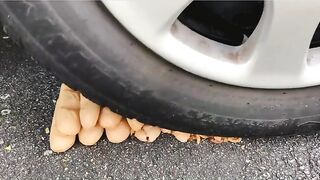 BIG EGG VS CAR, Coca Cola, PowerAde, Fanta, Sprite, Balloon, Big Egg e Mentos Different Undergroun