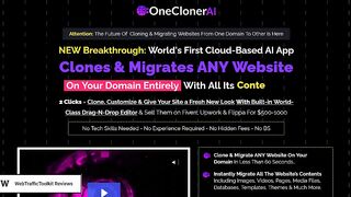 OneCloner AI Review – Ultimate AI Tool for Effortless Cloning & Profits