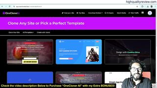 OneCloner AI Review – Best AI Cloning Tool for Fast Online Profits