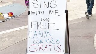 Singing with me