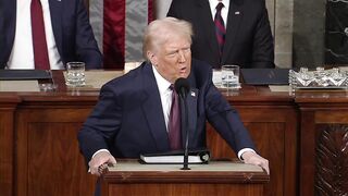 Trump says 'we need Greenland' in his joint address to Congress.