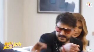 مصطفي غريب سريخ دحك مع رامز