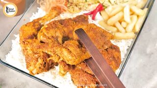 Steam Chicken Platter Recipe at Home ????????????