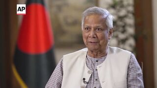 Bangladesh's Yunus says former PM Hasina will stand trial for crimes against humanity.