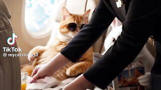 Cats traviliing the world
