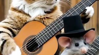 ???? cat and mouse play music
