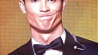 Ronaldo Siuuu at ceremony ☠️ #cristo