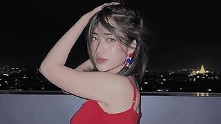 Lady in red