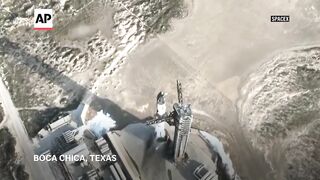 SpaceX Starship test flight ends with another explosion.