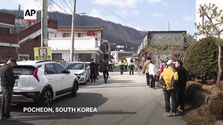 South Korean fighter jets accidentally drop bombs on civilian area during joint drill with US.