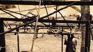 SYLVESTER STALLONE Minefield escape  RAMBO