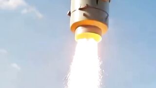 Cat is firing missle in the sea