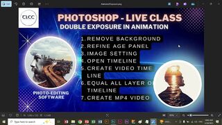 33- Photoshop Animated Exposure and Double Exposure Live Exposure | TLCC
